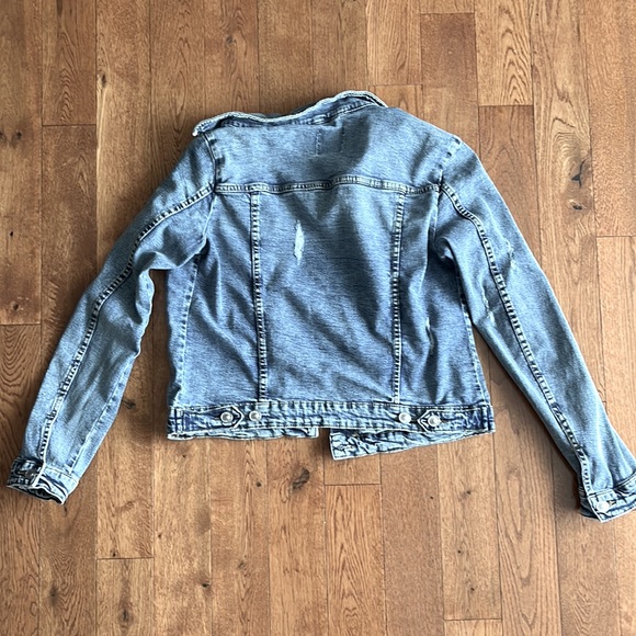 Ladies Sz M Jean Jacket - Picture 4 of 4